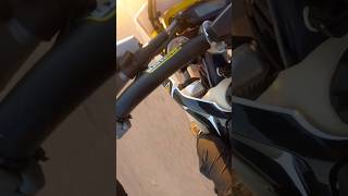 Husqvarna te 250 i 2020 top speed stock and wheelies [upl. by Nikral535]