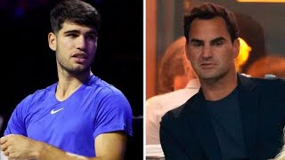 Carlos Alcaraz and Roger Federer address Rafael Nadal concerns after Laver Cup withdrawal [upl. by Ellerihs465]