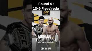 SCORING CONTROVERSIAL FIGHTS Moreno vs Figueiredo 3 Comment what fights you want to see next [upl. by Aryan450]