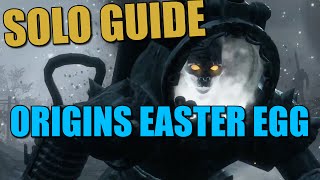 BO2 Zombies Solo Origins Easter Egg Guide Full [upl. by Nyrac344]