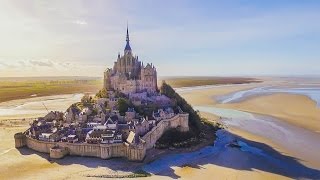 Exploring Incredible ISLAND MONASTERY Mont SaintMichel France [upl. by Dougald399]