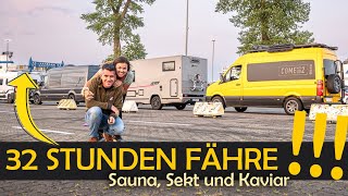 32  STUNDEN auf der FÄHRE・Mit Finnlines von Travemünde nach Helsinki・FINNLAND mit dem CAMPER [upl. by Keslie]