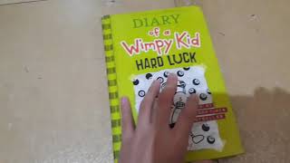 Diary of a Wimpy Kid Book Collection I FIRST VLOG EVER no face reveal [upl. by Eenad65]