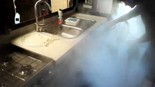 Steam Cleaning a Camper Van Interior [upl. by Eelimaj272]