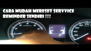 SERVICE REMINDER MITSUBISHI XPANDER [upl. by Nosahc]