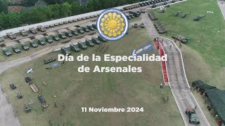 Día de la Especialidad de Arsenales  11 de Noviembre 2024 [upl. by Ahseik]