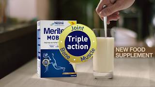 Meritene Mobilis® triple action food supplement for joints muscles amp bones [upl. by Anayet]