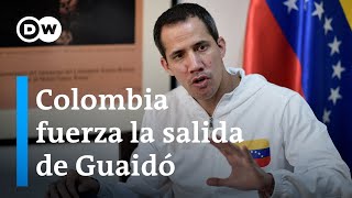 El opositor venezolano Juan Guaidó denuncia expulsión de Colombia [upl. by Fabe937]