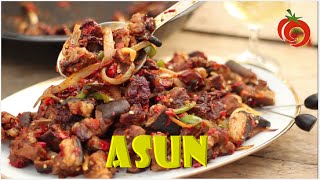 How to make ASUN Goat Meat  1QFOODPLATTER [upl. by Eirac]