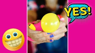 CUTE SQUISHY WITH BALLONS 👉🫧👈 Divertida MASCARA de LUCHA LIBRE 🤼‍♀️ DIY amp ASMR Shorts [upl. by Newg238]