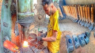 Amazing forging process of hammer tool making factory Most Incredible Hammer Forging Process [upl. by Henke337]