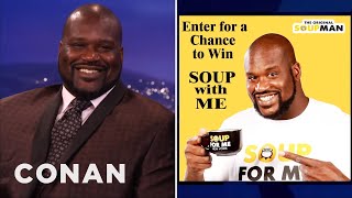 Shaquille O’Neal’s Many Many MANY Endorsements  CONAN on TBS [upl. by Tiersten230]