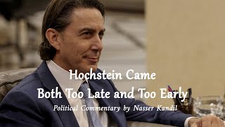 Hochstein Came Both Too Late and Too Early Political Commentary by Nasser Kandil Oct 22 2024 [upl. by Willet254]