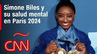 Entrevista a Simone Biles que habla sobre su salud mental en los Juegos Olímpicos de París 2024 [upl. by Rosamond]