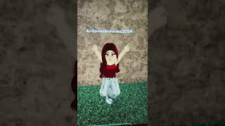 Red dance❤️ descendants descendantsdisney roblox [upl. by Allemahs595]