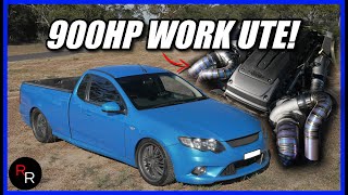 How To Build A 900HP XR6T WORK UTE [upl. by Coady]