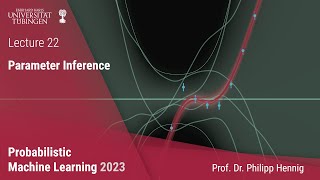 Probabilistic ML  Lecture 22  Parameter Inference [upl. by Nacnud]