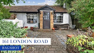 Fisher amp Partners  161 London Road Bagshot  4 Bedroom Period Cottage For Sale [upl. by Trilbi981]