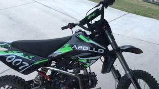 The Apollo 125cc dirt bike problem [upl. by Essirehs]