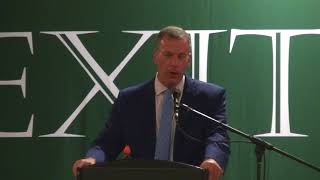 Hermann Kelly  Irexit Freedom to Prosper Conference Sept 8 2018 Bonnington Hotel Dublin [upl. by Tomasine]