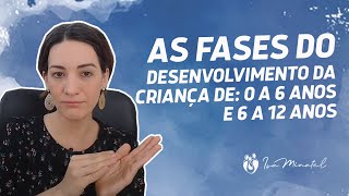 As fases do desenvolvimento da criança 0 a 6 anos e 6 a 12 anos  Manhãs Sem Limites  Isa Minatel [upl. by Loree302]