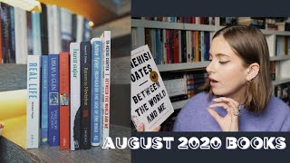 AUGUST 2020 BOOKS  sunbeamsjess [upl. by Sadonia]