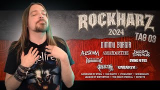 ROCKHARZ 2024 🤘  Tag 3  LINEUP CHECK [upl. by Greysun]