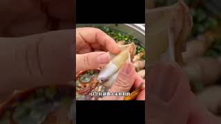 neritic squid China style food do you like it food streetfood delicious chinafood cooking [upl. by Idissak]