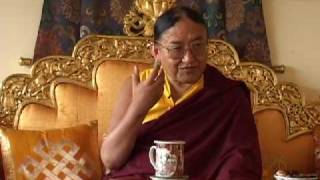 His Holiness Sakya Trizin at Lerab Ling  June 2007 [upl. by Attenahs]