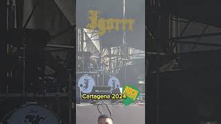 Igorrr Live Rock Imperium 2024igorrr metal band cartagenaconcert rockimperiumlive [upl. by Arabrab]