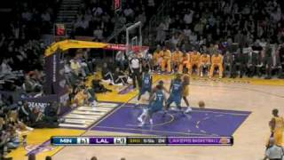 Corey Brewer POSTERIZES Derek Fisher [upl. by Docilla]