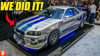 Revealing our Fast amp Furious R34 Skyline at SEMA [upl. by Innes871]