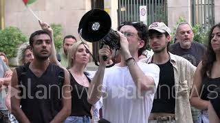 Medio Oriente a Milano presidio per la liberazione di Anan Ali e Mansour [upl. by Ahsrav241]