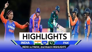 IND W vs PAK W Highlights India vs Pakistan Asia Cup Highlights  Full Match Highlights [upl. by Cassie]