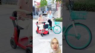 SEPEDA BENEK RODA EMPAT challenge cake nestle funny automobile sepedalistrik diy viralvideo [upl. by Icak]