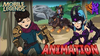 MOBILE LEGENDS ANIMATION 36  THE WAR PART 2 OF 3 [upl. by Amrak]