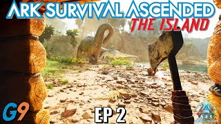 Ark Survival Ascended  EP2 An Unexpected Visitor [upl. by Sonstrom336]