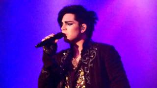 Adam Lambert  Soaked Live at Glasgow ABC [upl. by Peck]