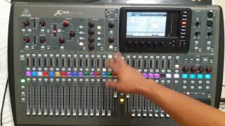 BEHRINGER X32ESPAÑOL configuraciones generales [upl. by Dustman]