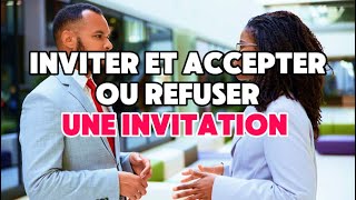 InviterAccepter et décliner une invitation Parcours 3ème année du collège pages 4647 [upl. by Ragas]