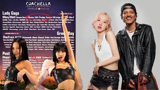 Jennie Lisa tham gia Coachella 2025 Rosé biểu diễn tại MAMA 2024 cùng Bruno Mars [upl. by Landau]