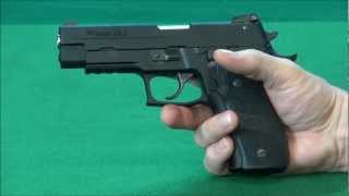 SIG SAUER P226 22LR CLOSE UP [upl. by Dnomse959]