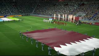 Qatar vs Uzbekistan  World Cup 2026 Qualifier  eFootball 2025 Gameplay [upl. by Ezeerb]