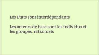 La théorie quotlibéralequot des Relations internationales en une minute [upl. by Abbye]