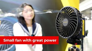 NITECORE CineWind CW10 Released  Portable Fan for Content Creators [upl. by Etterual]