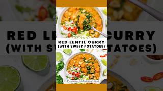 Red Lentil Curry with sweet potatoes [upl. by Arutnev]