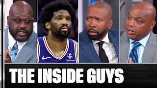 quotWere NOT Steel Workersquot 😳  Inside the NBA reacts to Joel Embiids load management  NBA on TNT [upl. by Anitroc259]