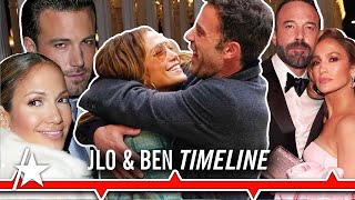 Jennifer Lopez amp Ben Affleck Relationship TIMELINE [upl. by Bahr]