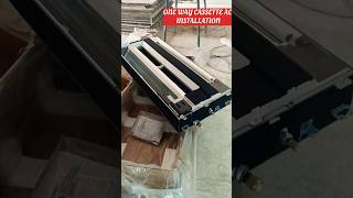 Daikin 5 🌟🌟🌟🌟🌟 One way Cassette AC installation Completed Sarfaraz TM Vlogs [upl. by Analrahc497]