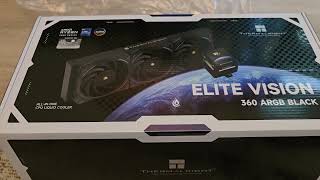 Thermalright Elite Vision 360 AIO unboxing [upl. by Aicemed]